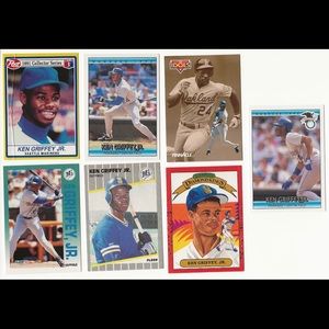 Ken Griffey Pinnacle Donruss Fleer Post 91 92 89